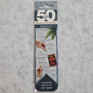 IF Magnetic Bookmark 50 Modern Classic Novels, Engaging Pop Culture Reads #34006